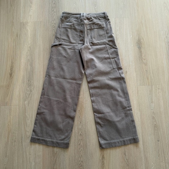 American Eagle Outfitters Tan Wide Leg Pants - Picture 7 of 8